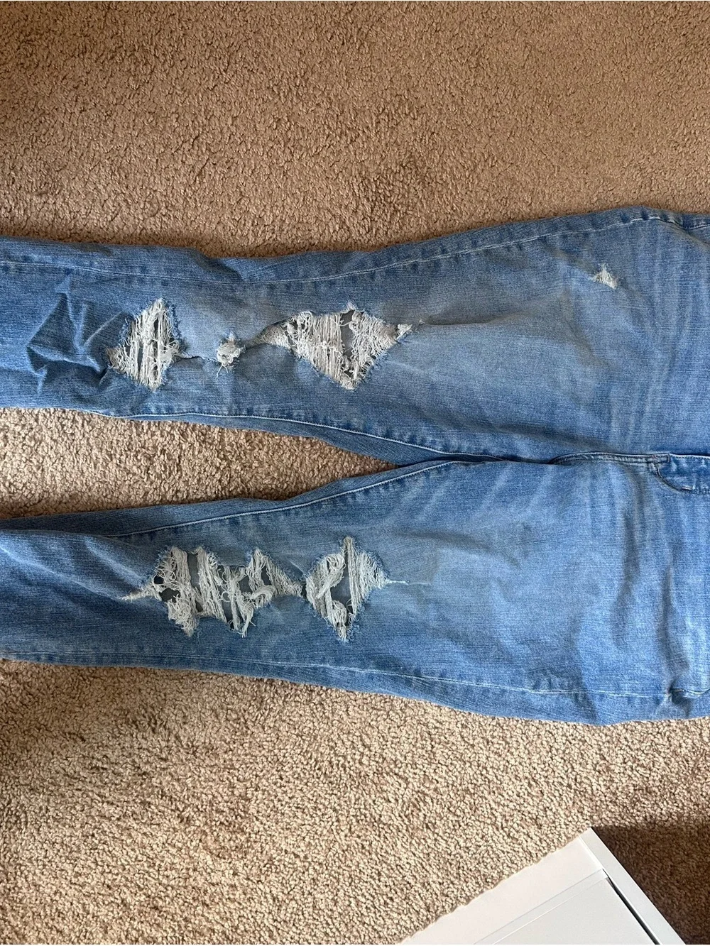 American Eagle Outfitters Light Blue Slim Straight Jeans
